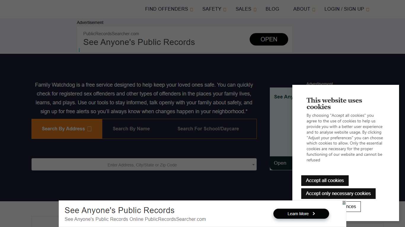 Free Sex Offender Registry Search Nationwide Free Offender Registry, Free Sex Offender Registry, Free Sex Predators Registry